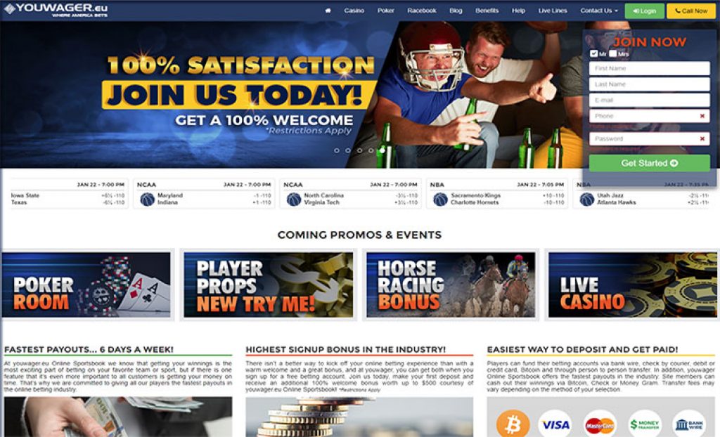 YouWager Sportsbook Review YouWager Sportsbook Review